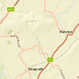 Haslingfield Street Map