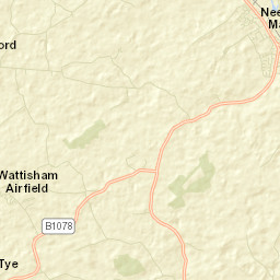 Needham Market Street Map
