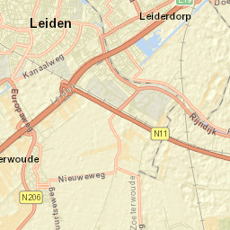 Leiderdorp Street Map