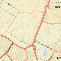 Groenekan Street Map