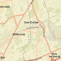 Bosch en Duin Street Map