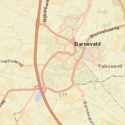Barneveld Street Map