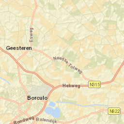 Borculo Street Map