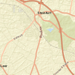 Steinfurt Street Map