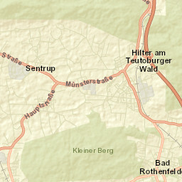 Bad Rothenfelde Street Map