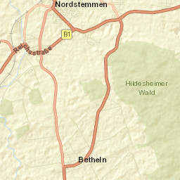 Heyersum Street Map