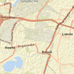 Salzgitter Street Map