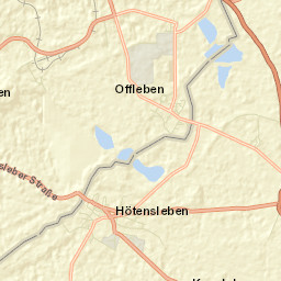Hötensleben Street Map