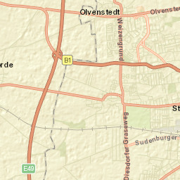Diesdorf Street Map