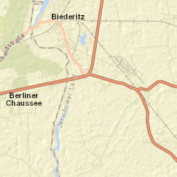 Biederitz Street Map