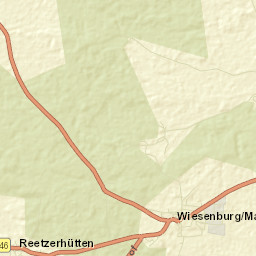 Wiesenburg Street Map