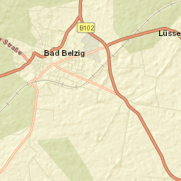 Bad Belzig Street Map
