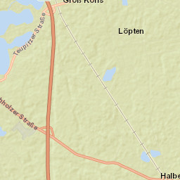 Halbe Street Map