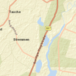 Tauche Street Map