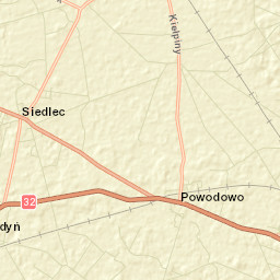Siedlec Street Map
