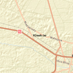 Łowicz Street Map