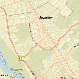 Józefów Street Map