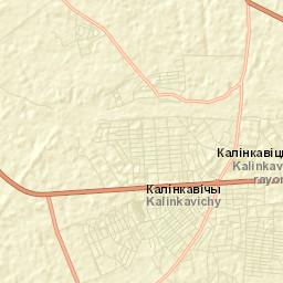Kalinkavichy Street Map
