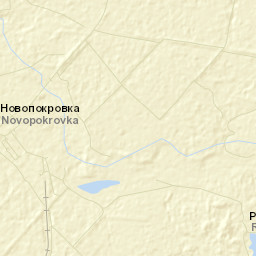 Novopokrovka Street Map