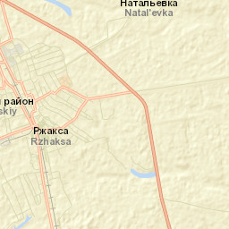Rzhaksa Street Map