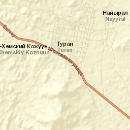 Turan Street Map