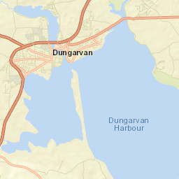Dungarvan Street Map