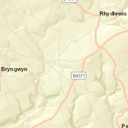 B4334, Llandysul, Ceredigion SA44, UK Street Map