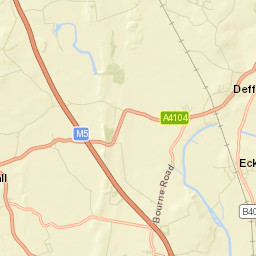 Westfield Lane, Worcester, Worcestershire Street Map