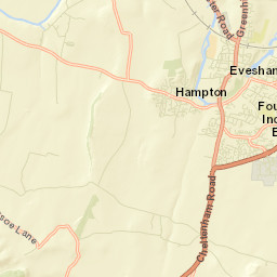 Evesham Street Map