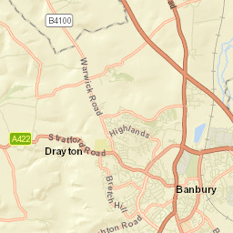 Banbury Street Map