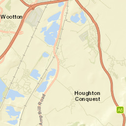 Kempston Hardwick Street Map
