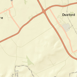 Duxford Street Map