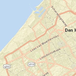 Kijkduin Street Map