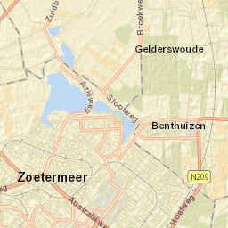 Benthuizen Street Map