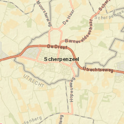Scherpenzeel Street Map