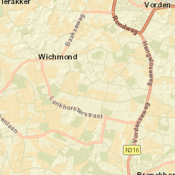 Vorden Street Map