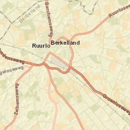 Ruurlo Street Map