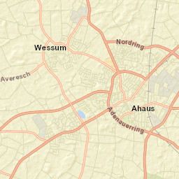 Ahaus Street Map