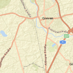 Greven Street Map