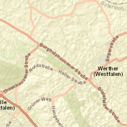 Werther Street Map