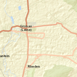 Gronau Street Map
