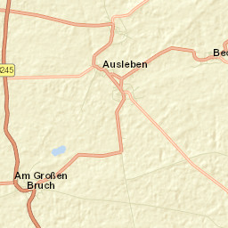 Ausleben Street Map