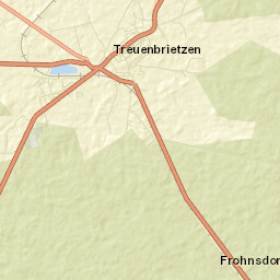 Treuenbrietzen Street Map
