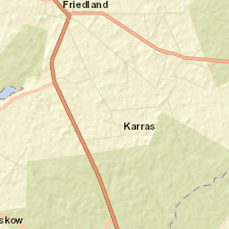 Friedland Street Map