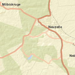 Neuzelle Street Map