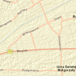 Góra Świętej Małgorzaty Street Map