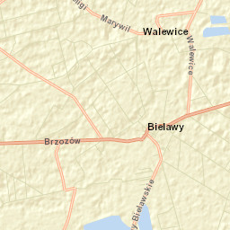 Bielawy Street Map