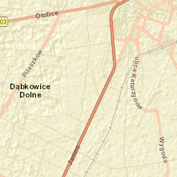 powiat Łowicki Street Map