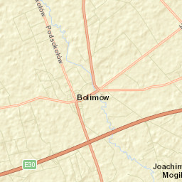 Bolimów Street Map