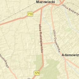 Powiat grodziski Street Map
